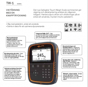 Vg TW-1 i gruppen Hantering / Vgar hos BS Agro AB (350020)